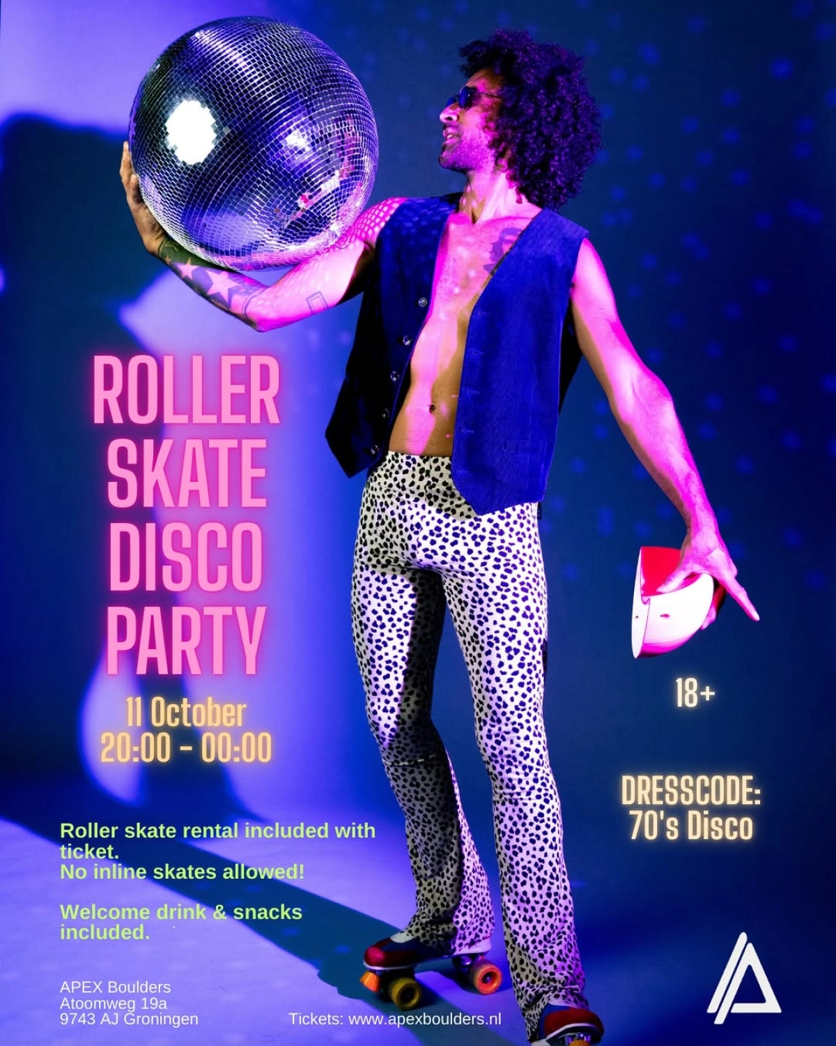 Roller Skate Disco Party 